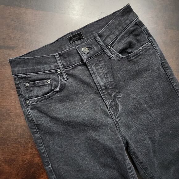 Mother The Insider Crop Step Fray Not Guilty Jeans Size 25 - Picture 2 of 9